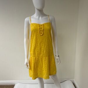 Aqua NWT yellow sundress